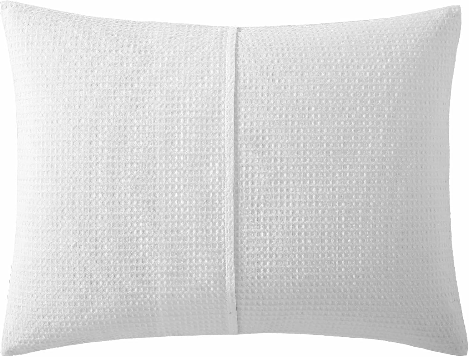 Queen Cotton Waffle Pique Comforter Set, gallery image 3