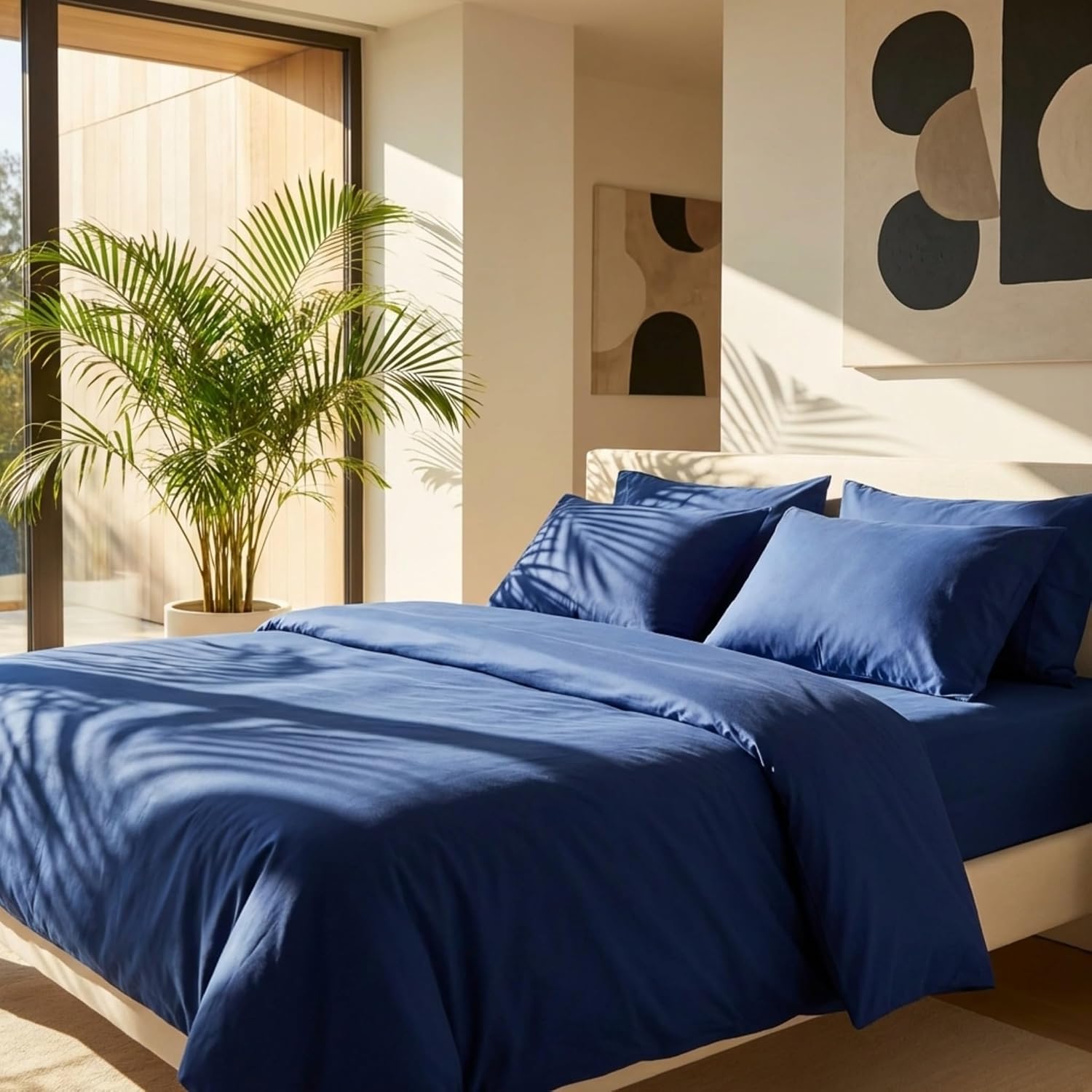 Midnight Blue Premier Cotton Bedding